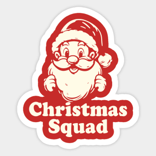 Christmas Squad Sticker